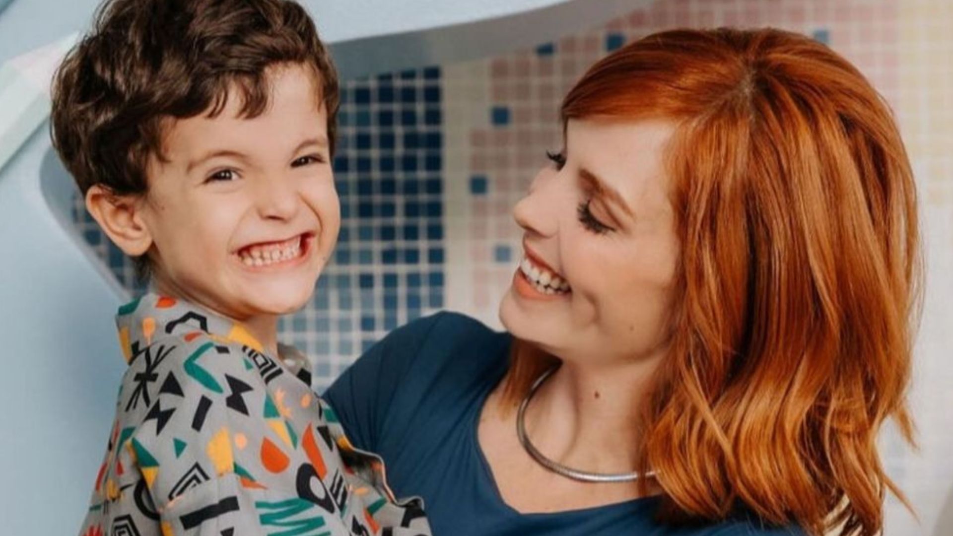 Titi Müller celebra aniversário do filho, Benjamin: “Minha felicidade”
