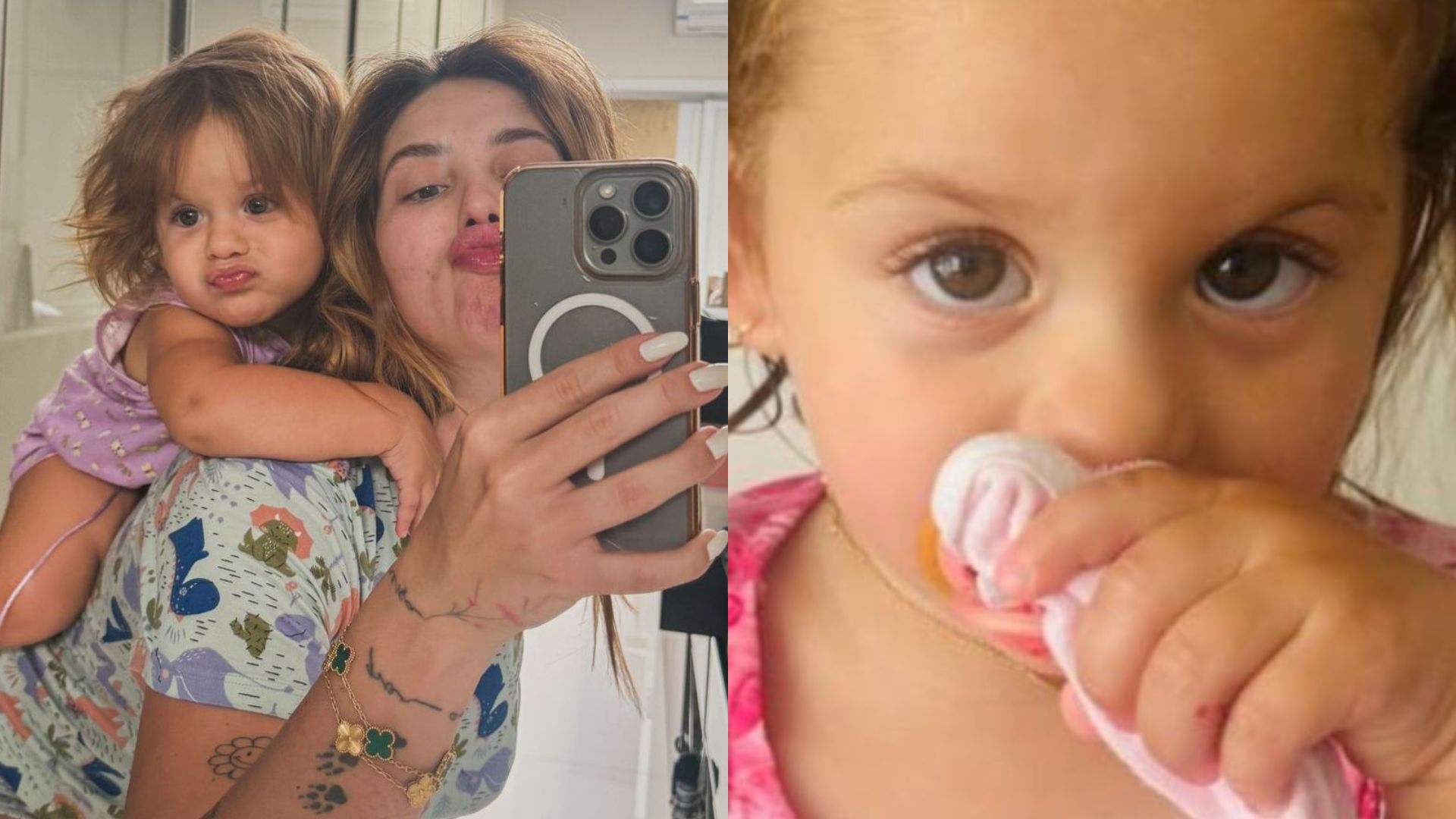 Virginia Fonseca se diverte ao mostrar filha ‘descabelada’: “Tirou o penteado”