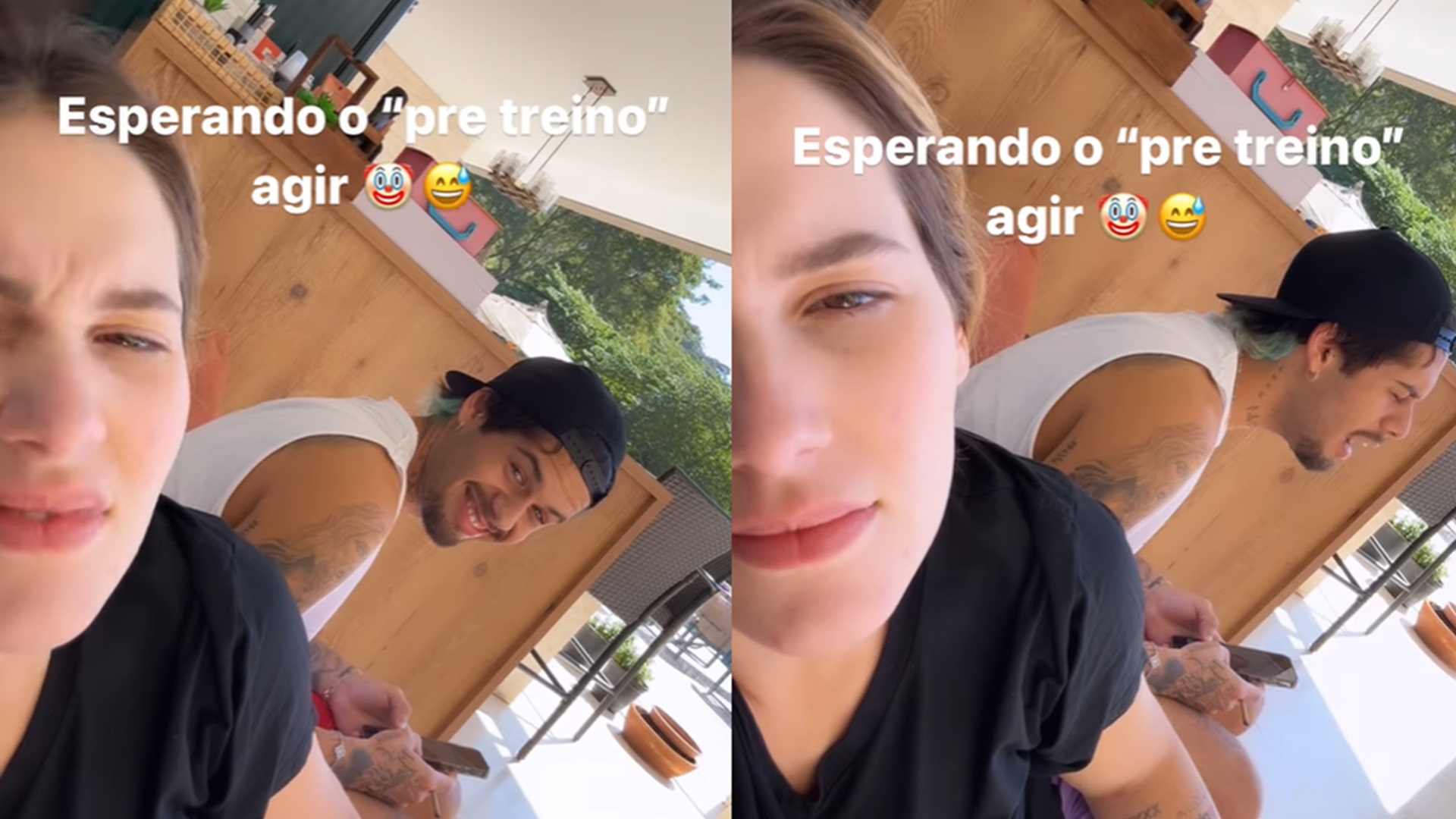 Detalhe em vídeo com Zé Felipe chama atenção e Virginia esclarece: “Não é”