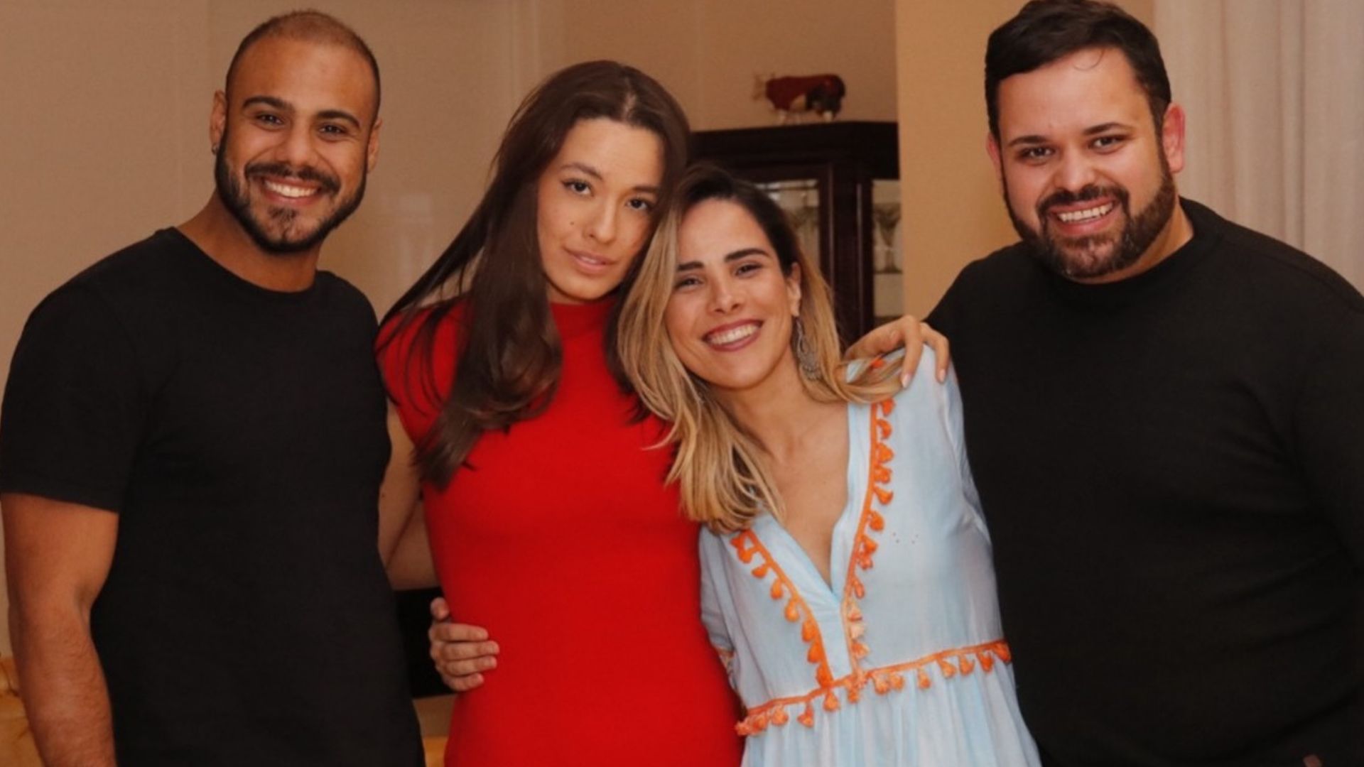 Wanessa Camargo recebe ex-BBBs em aniversário do filho: ‘Dia incrível’