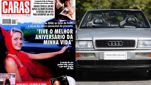 Raro carro usado por Xuxa em capa de CARAS em 1996 vai a leilão