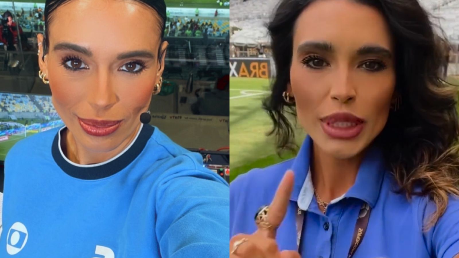 Comentarista da Globo, Alline Calandrini denuncia machismo: “Pegam mais no pé”