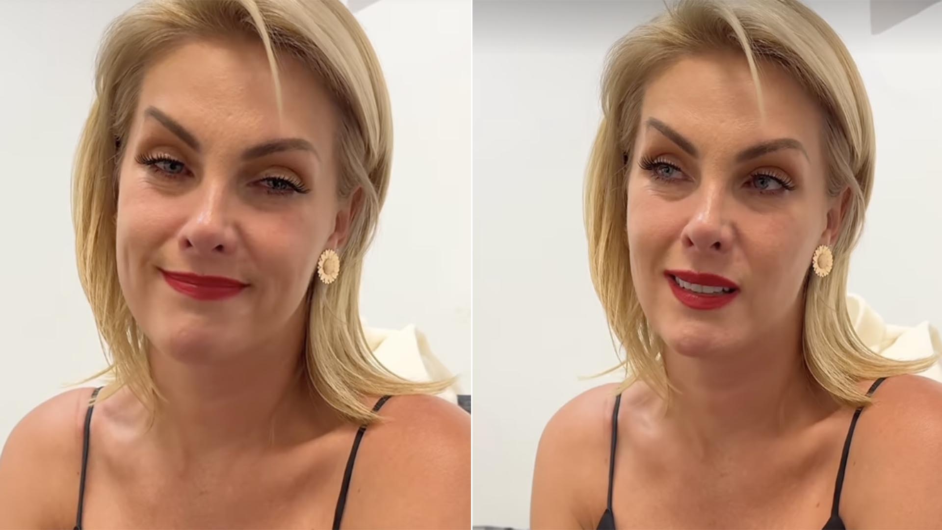 Ana Hickmann se emociona em palestra: ‘Pedi socorro’