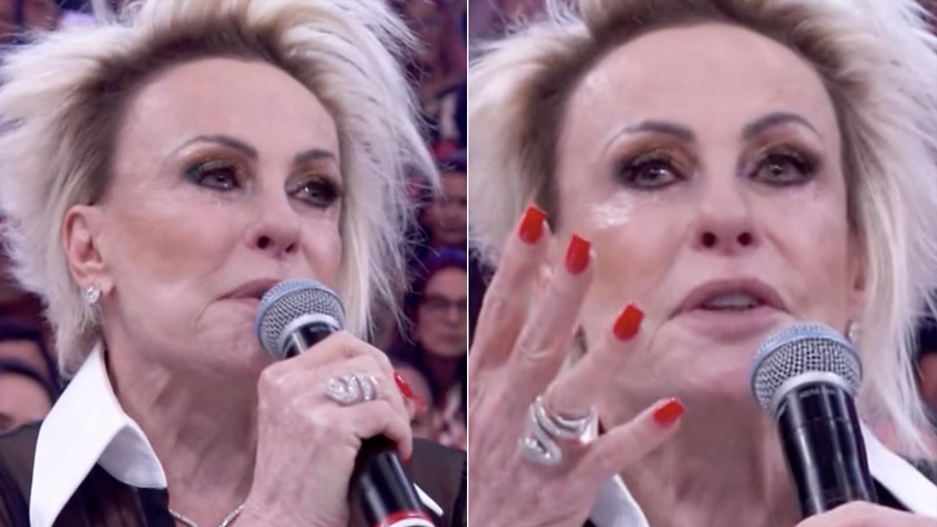 Ana Maria Braga cai no choro com Tati Machado na Dança dos Famosos