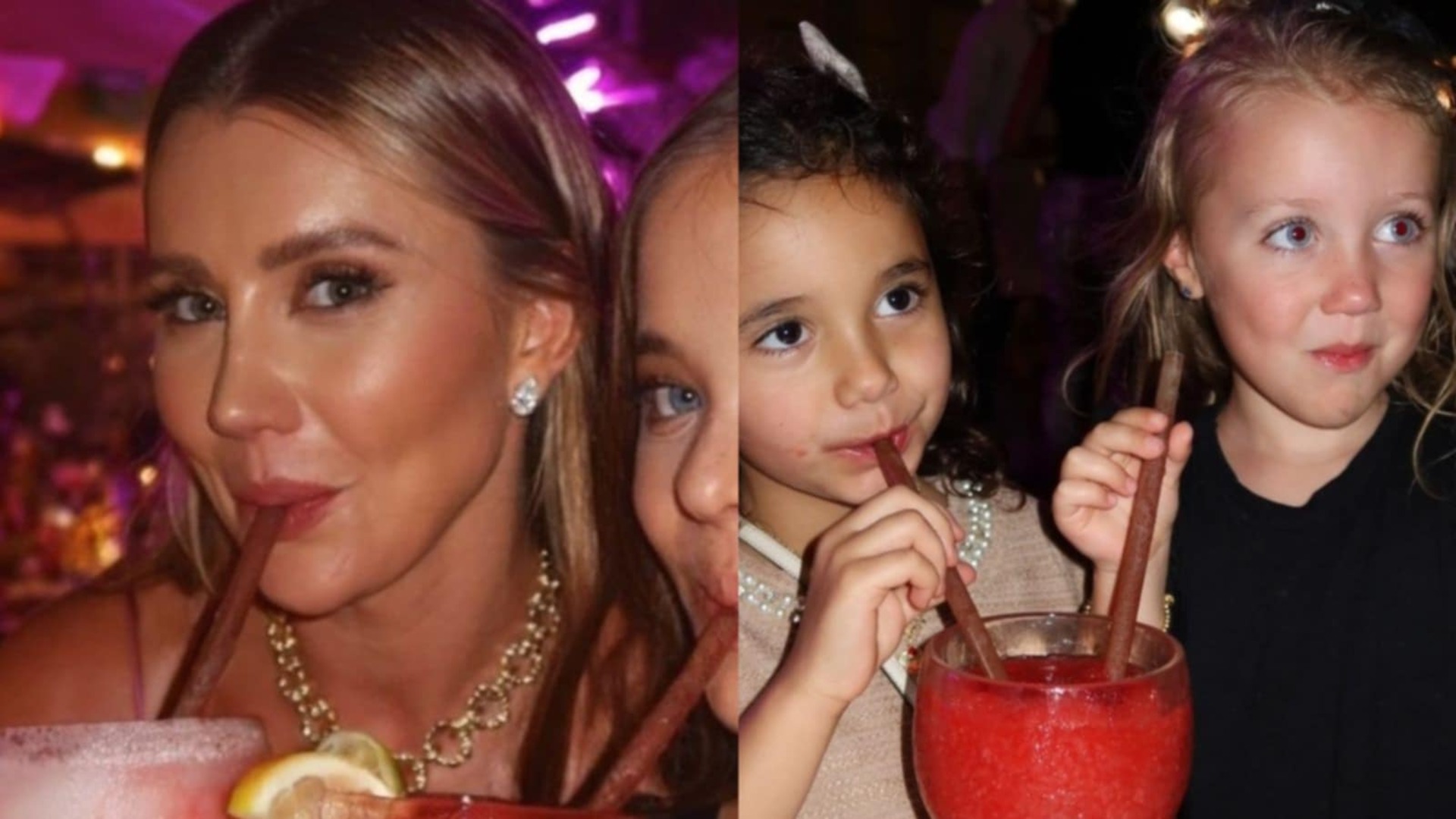 Ana Paula Siebert mostra sua filha com a de Ticiane Pinheiro e Cesar Tralli