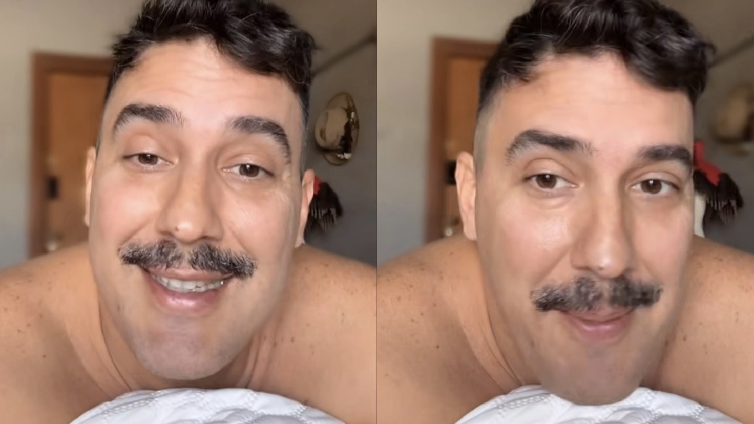 André Marques conta meta após ganhar peso ao parar de fumar: ‘Quero perder’