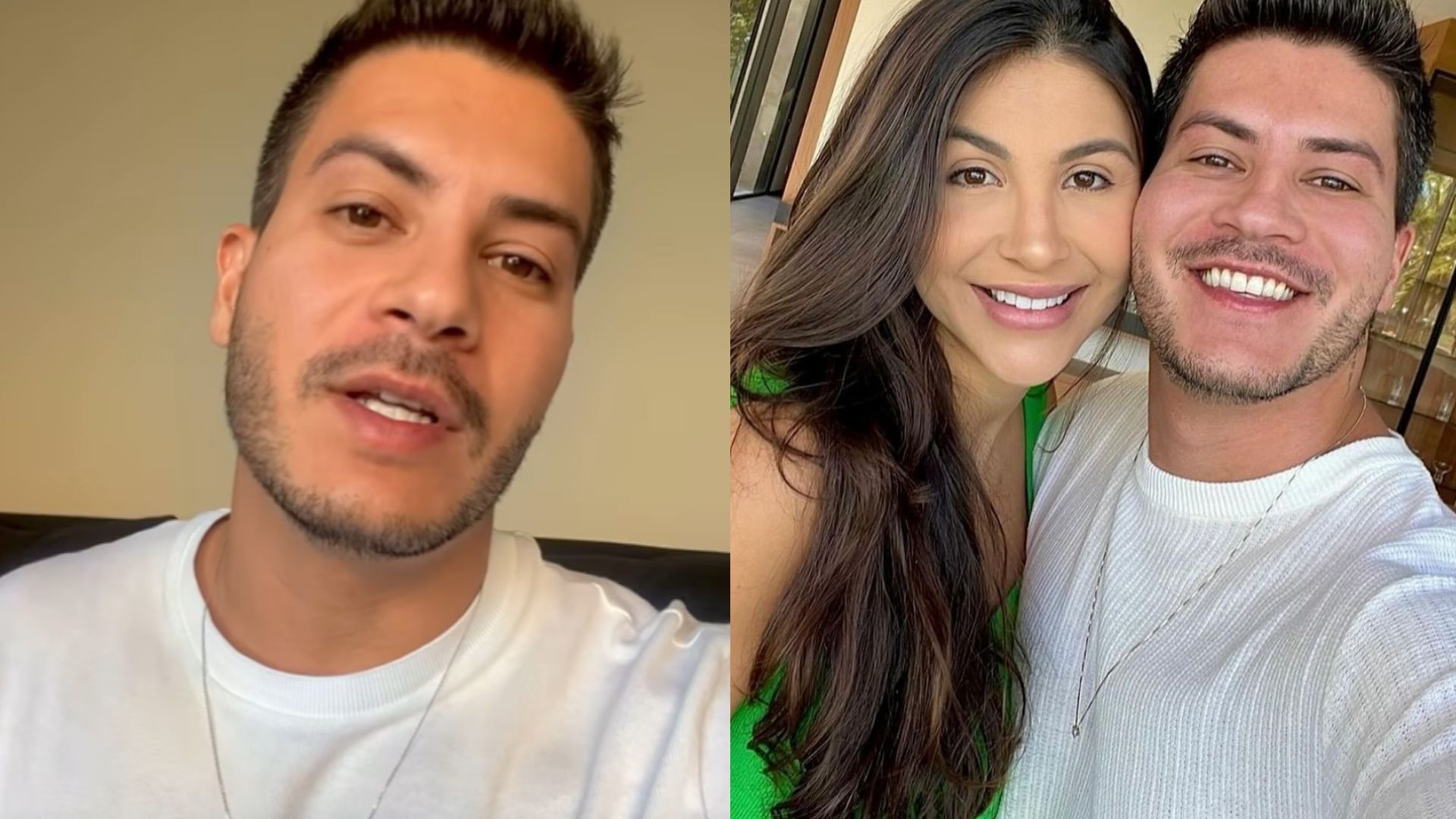 Arthur Aguiar fala pela primeira vez após suposta traição com influencer