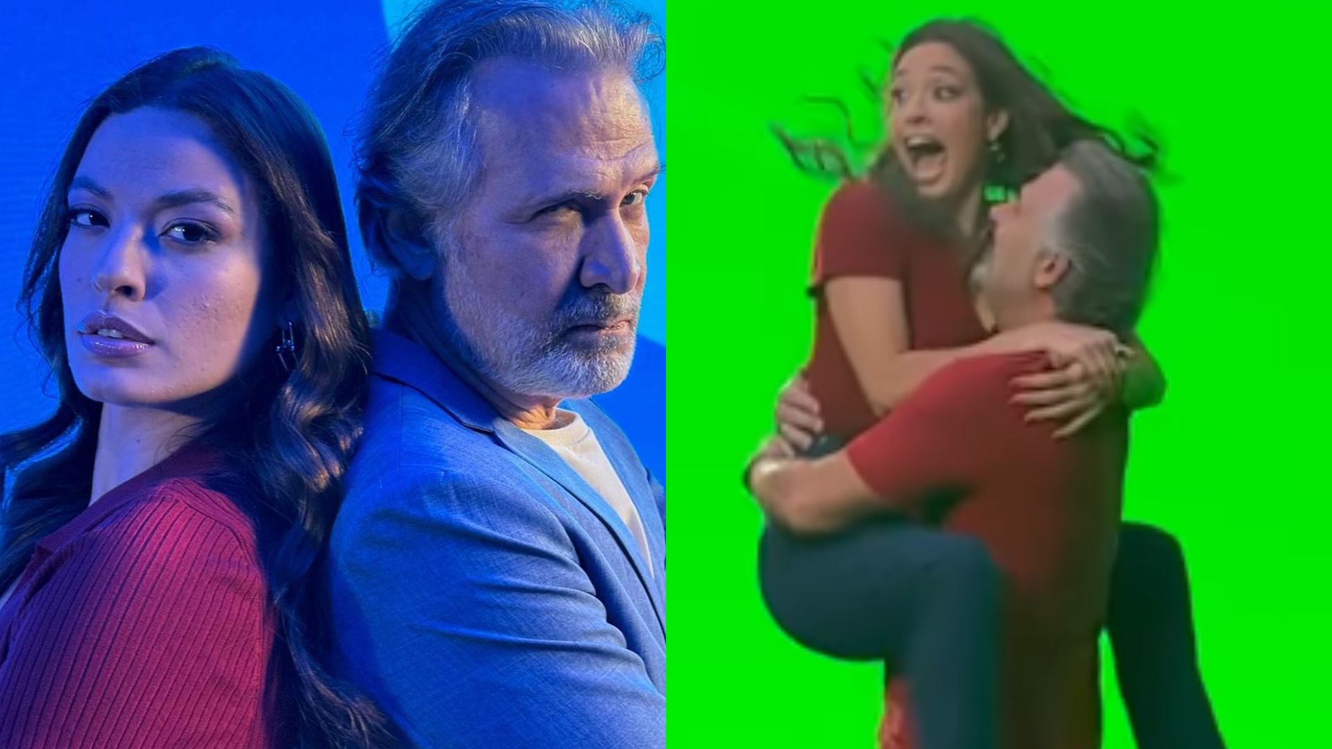 Ex-BBB Beatriz Reis mostra bastidores de comercial com Nelson Freitas
