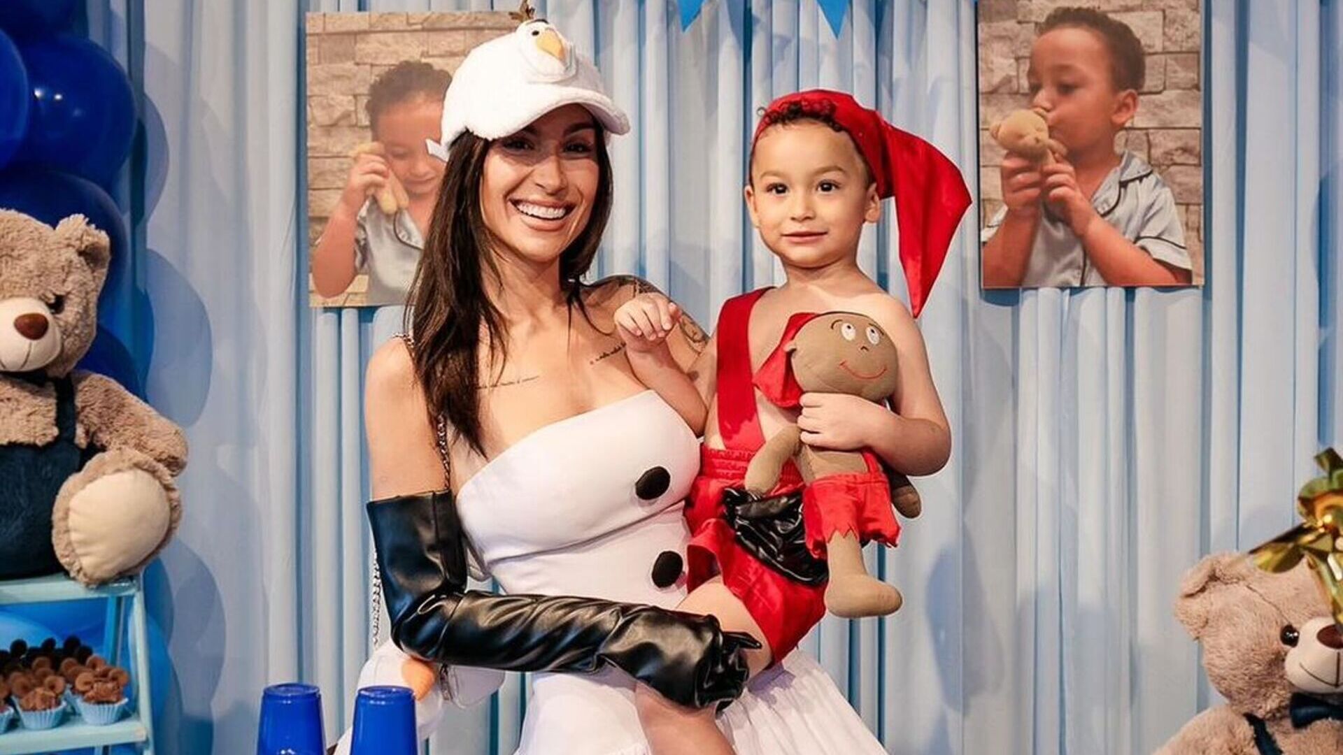 Bianca Andrade surpreende com festa bem simples para o filho; veja como foi