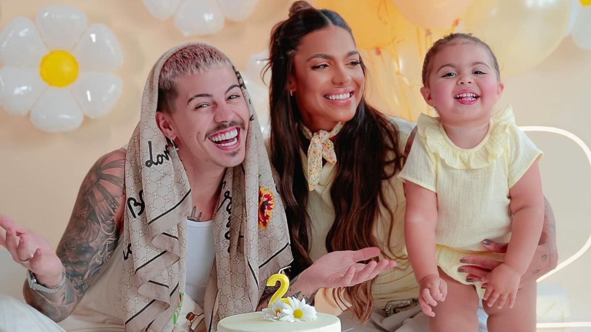 Tays Reis celebra aniversário de 2 anos da filha com Biel: ‘Nossa princesa’