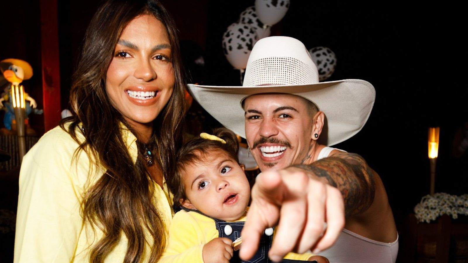Biel se derrete com sucesso da filha de dois anos nas redes: ‘Correndo atrás’