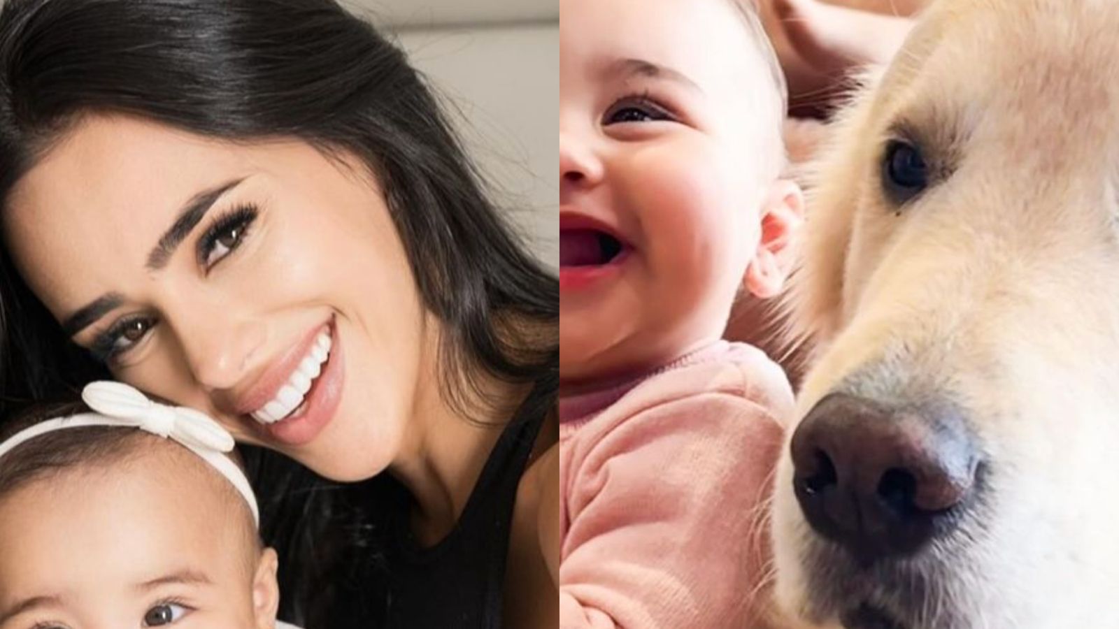 Alerta de fofura! Bruna Biancardi encanta ao mostrar Mavie brincando com pet