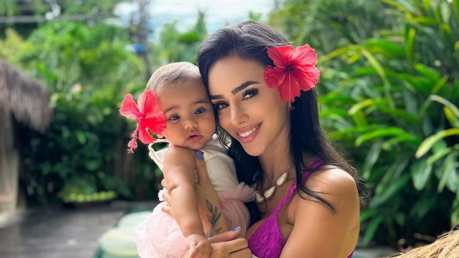 Bruna Biancardi mostra momento fofo da filha Mavie