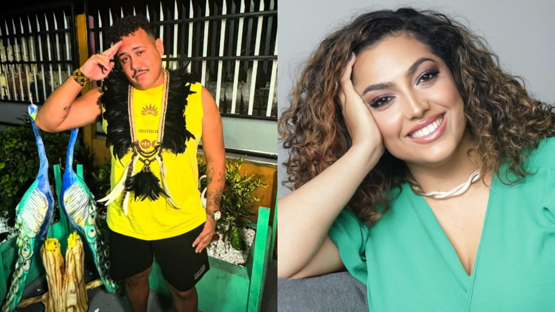 Lucas Buda e Camila Moura estarão na mesma temporada de ‘A Fazenda’, diz colunista