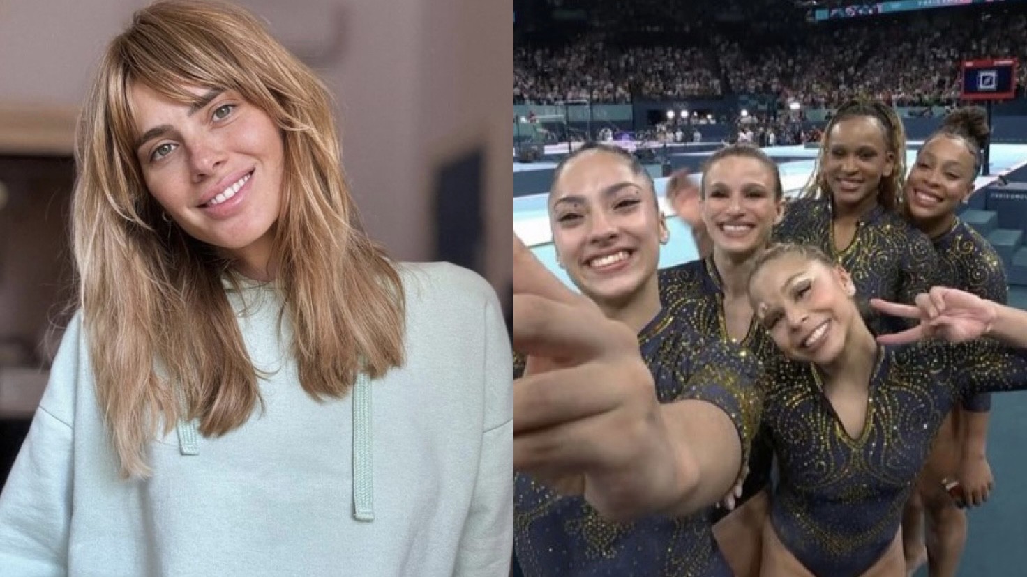 Carolina Dieckmann homenageia meninas da ginástica: ‘Emocionam’