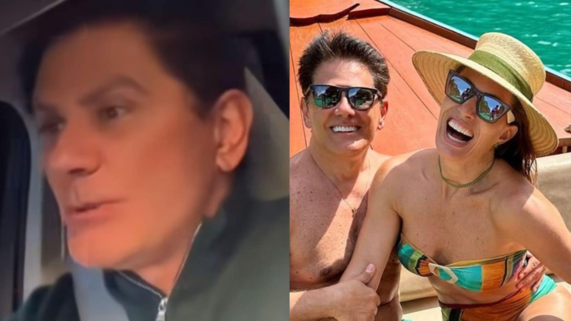 Cesar Filho revela como engatou romance com Elaine Mickely: ‘Não queria’