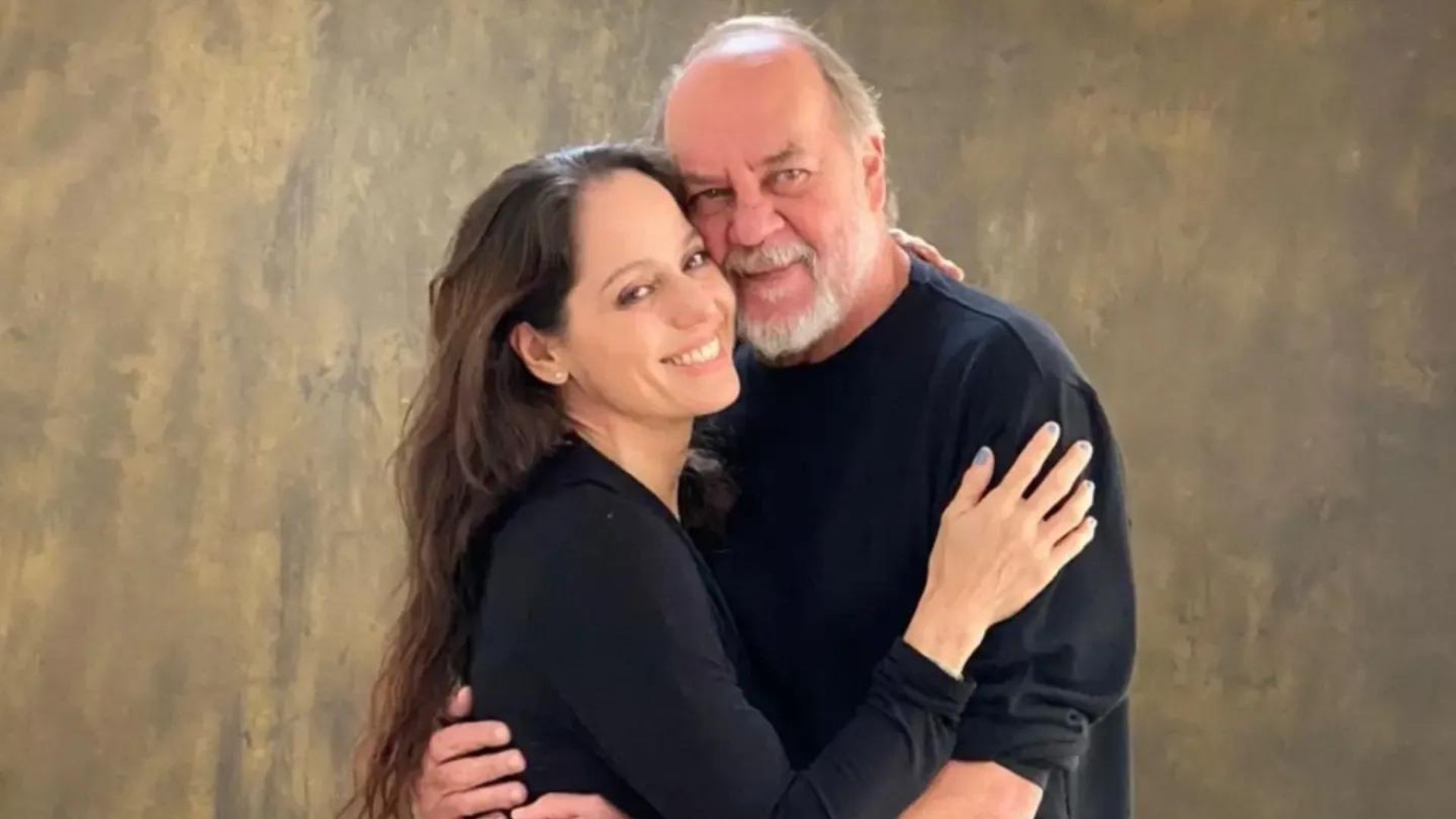 Cláudia Mauro e seu marido, Paulo César Grande