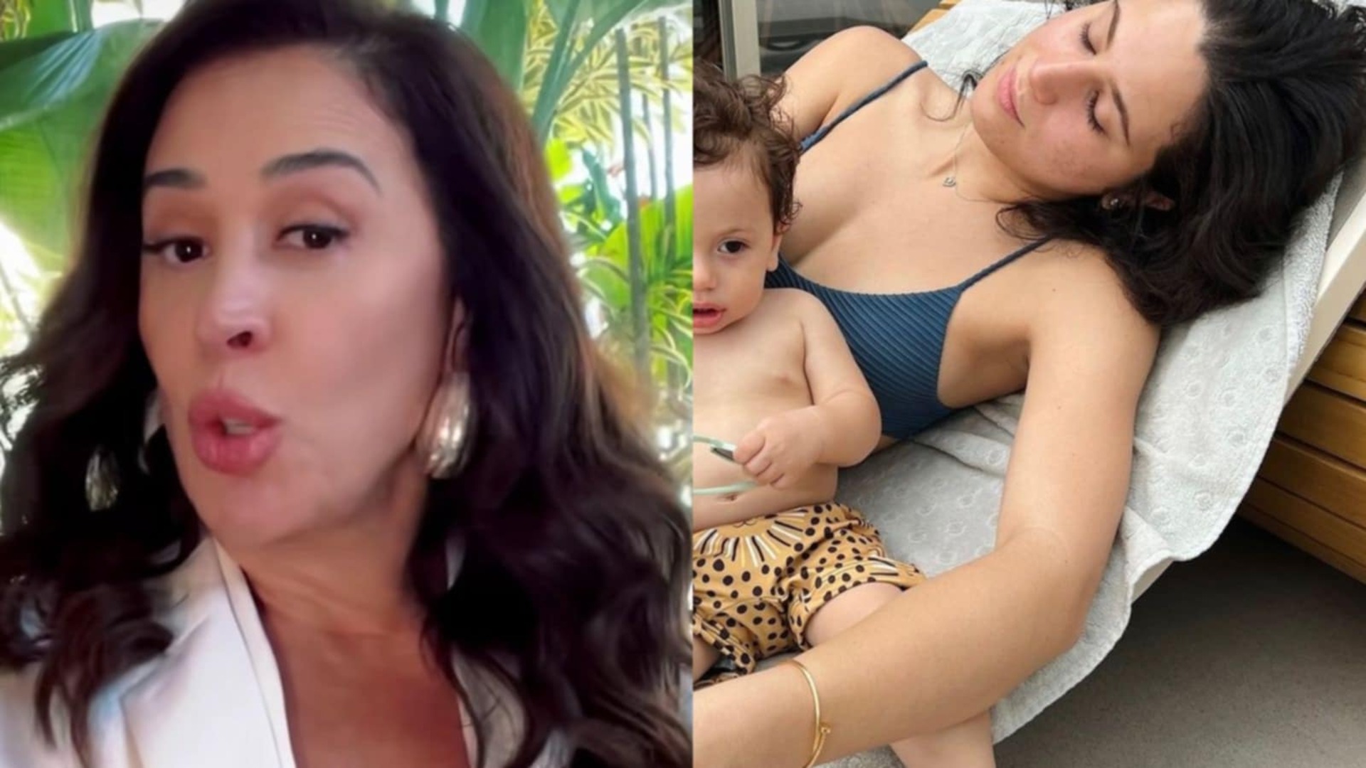 Claudia Raia encanta ao mostrar os filhos mais velhos com o caçula
