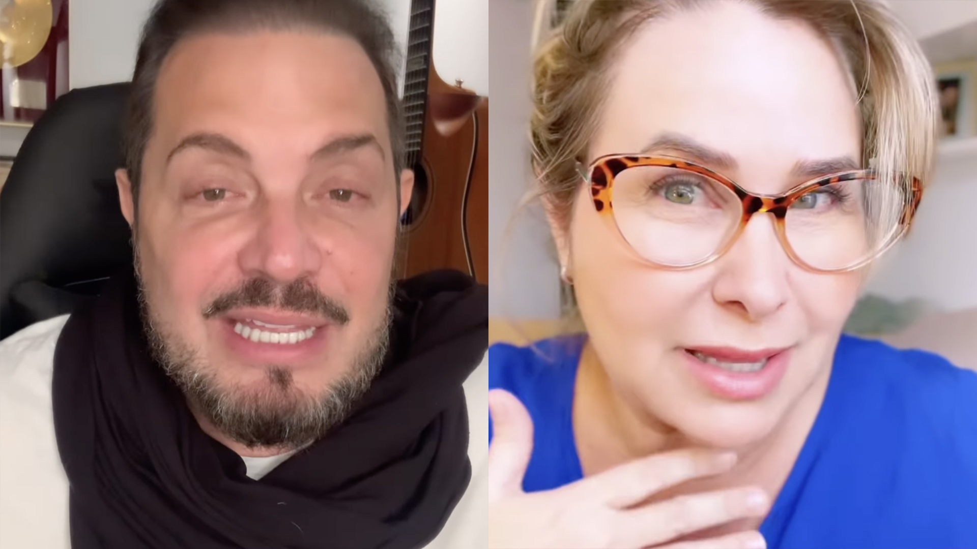 Marido de Andréa Sorvetão reage sobre a ausência dela no Altas Horas