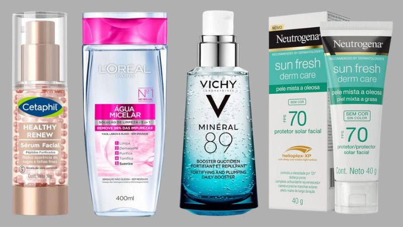 Cuidados com a pele: 10 produtos em oferta para a rotina de skincare