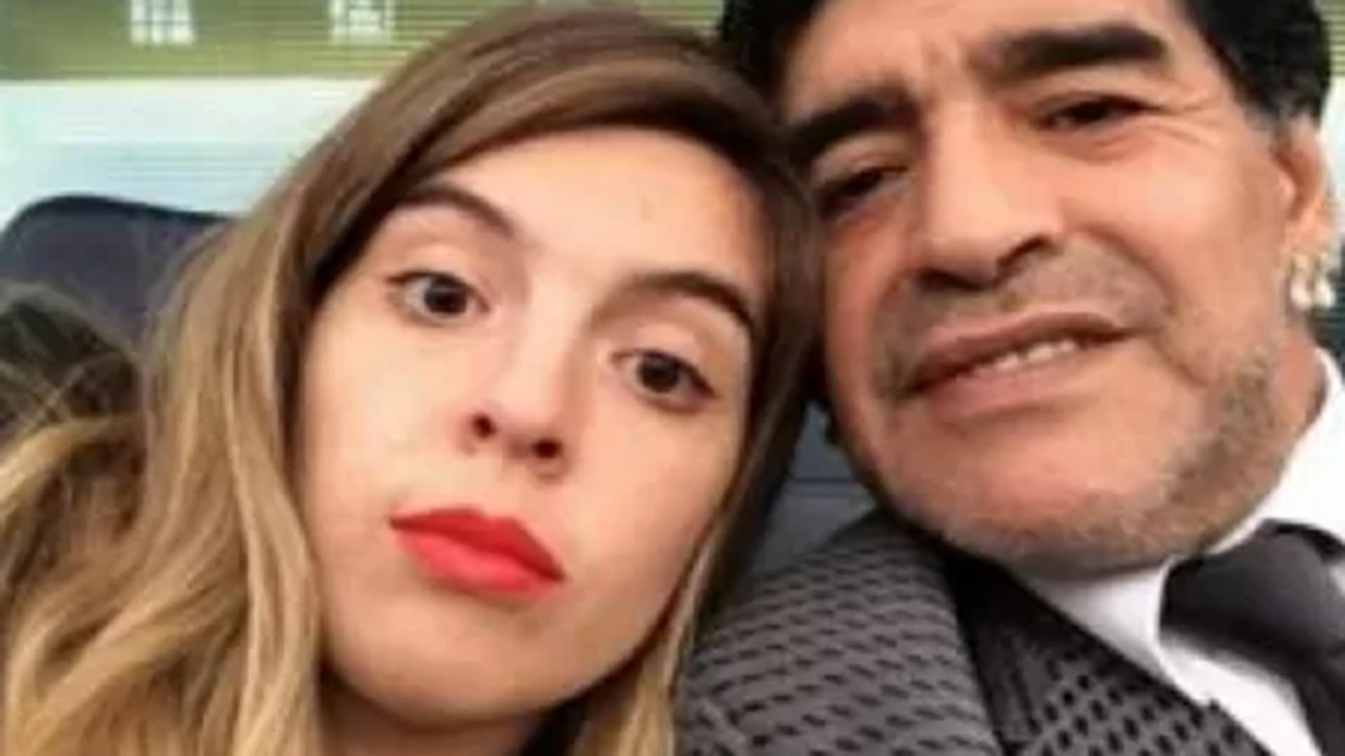 Filha de Maradona faz contato sobrenatural com o pai: ‘Eu sinto’