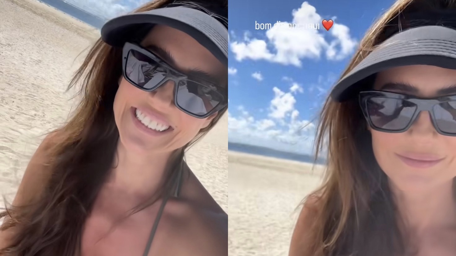 Deborah Secco curte dia de sol ao lado da filha, Maria Flor, em resort de luxo