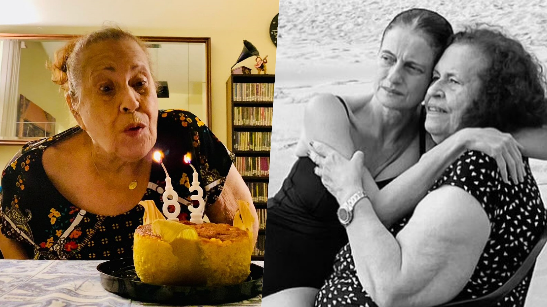 Denise Fraga presta comovente homenagem no aniversário da mãe: “Minha fênix”