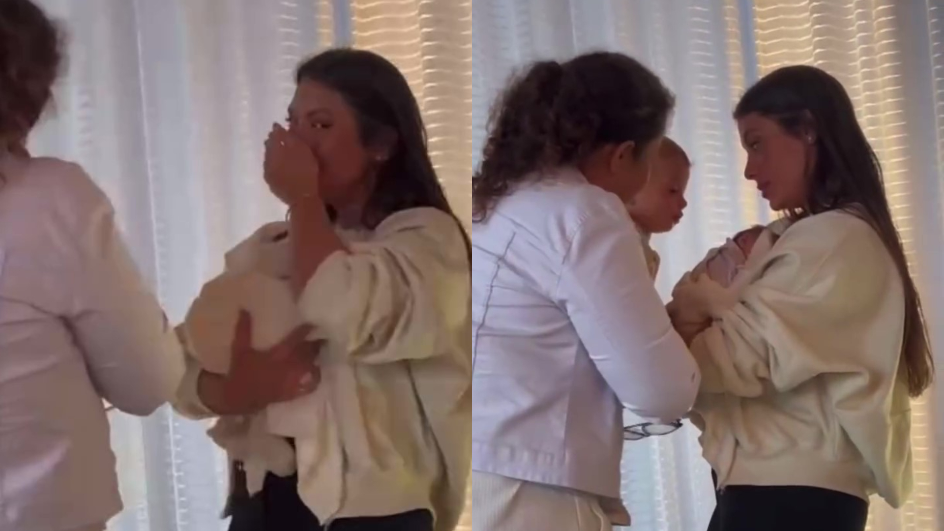 Dessa Castorino mostra reação do filho ao conhecer Helena, filha de Neymar e Amanda Kimberlly