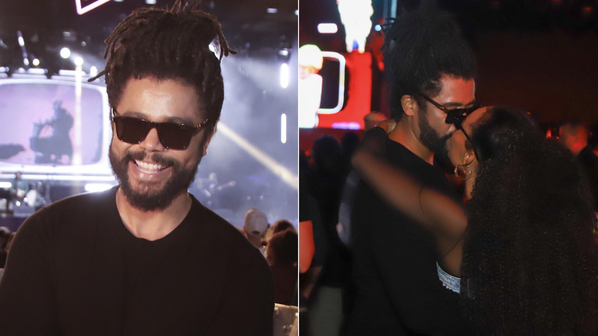 Diogo Almeida é flagrado aos beijos com atriz em show. Saiba quem é!