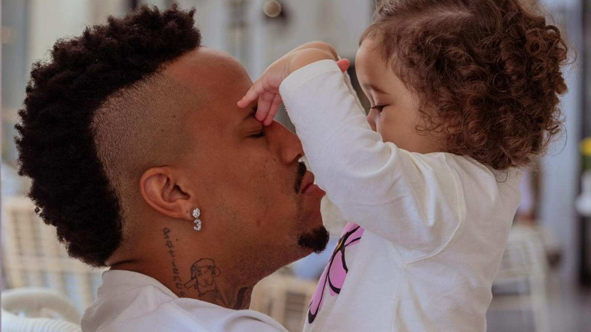 Em meio a polêmicas com Karoline Lima, Éder Militão celebra 2 anos da filha