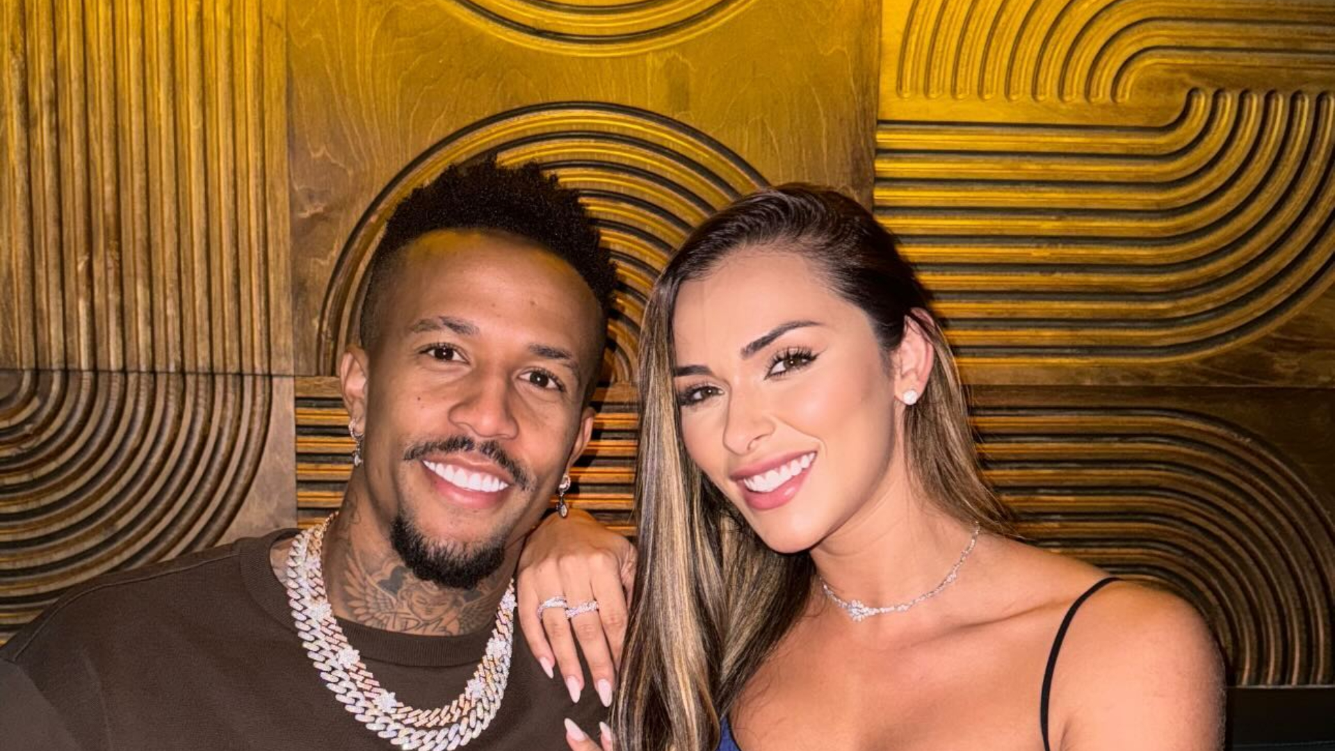 Saiba o valor da aliança luxuosa de Éder Militão e Tainá Castro