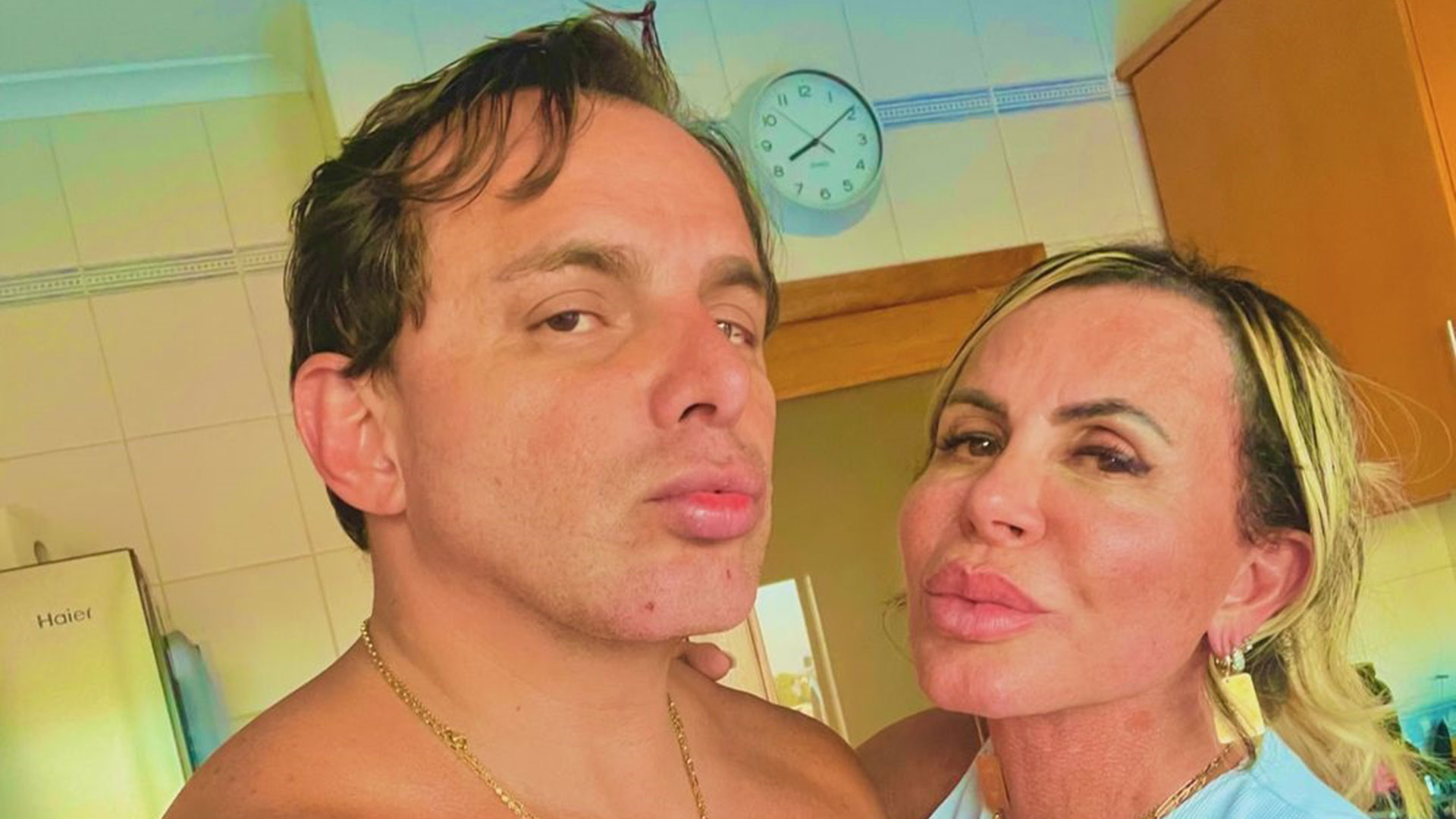 Internauta alerta Gretchen sobre marido e cantora rebate