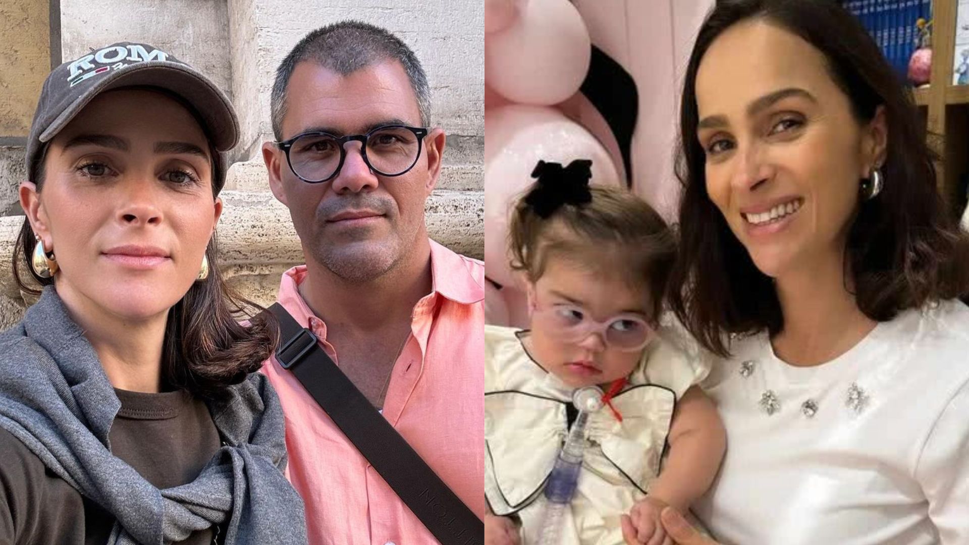 Leticia Cazarré celebra evolução na saúde da filha, Maria Guilhermina