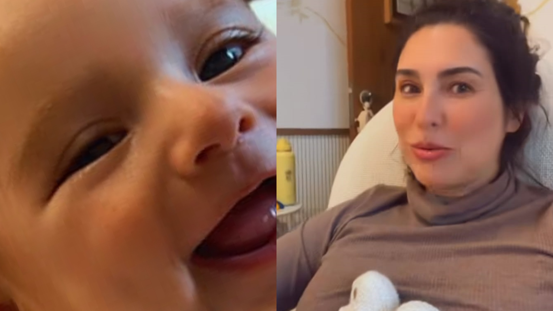 Fernanda Paes Leme divide clique encantador da filha, Pilar: “Que amor”
