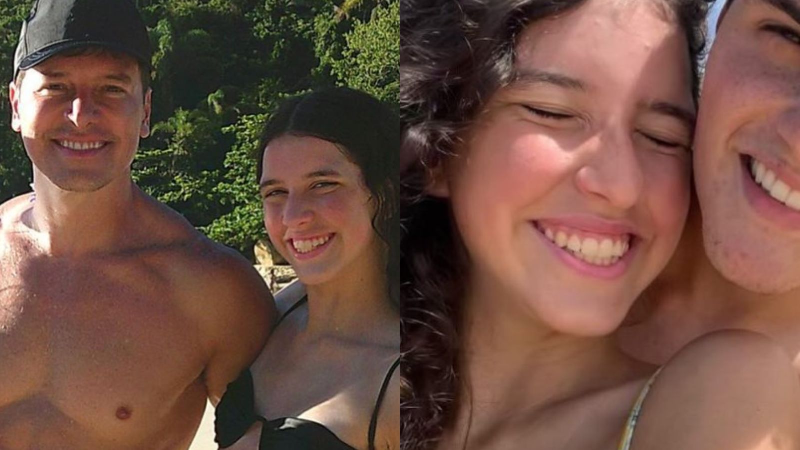 Filha de Rodrigo Faro celebra aniversário de namoro com jogador de futebol