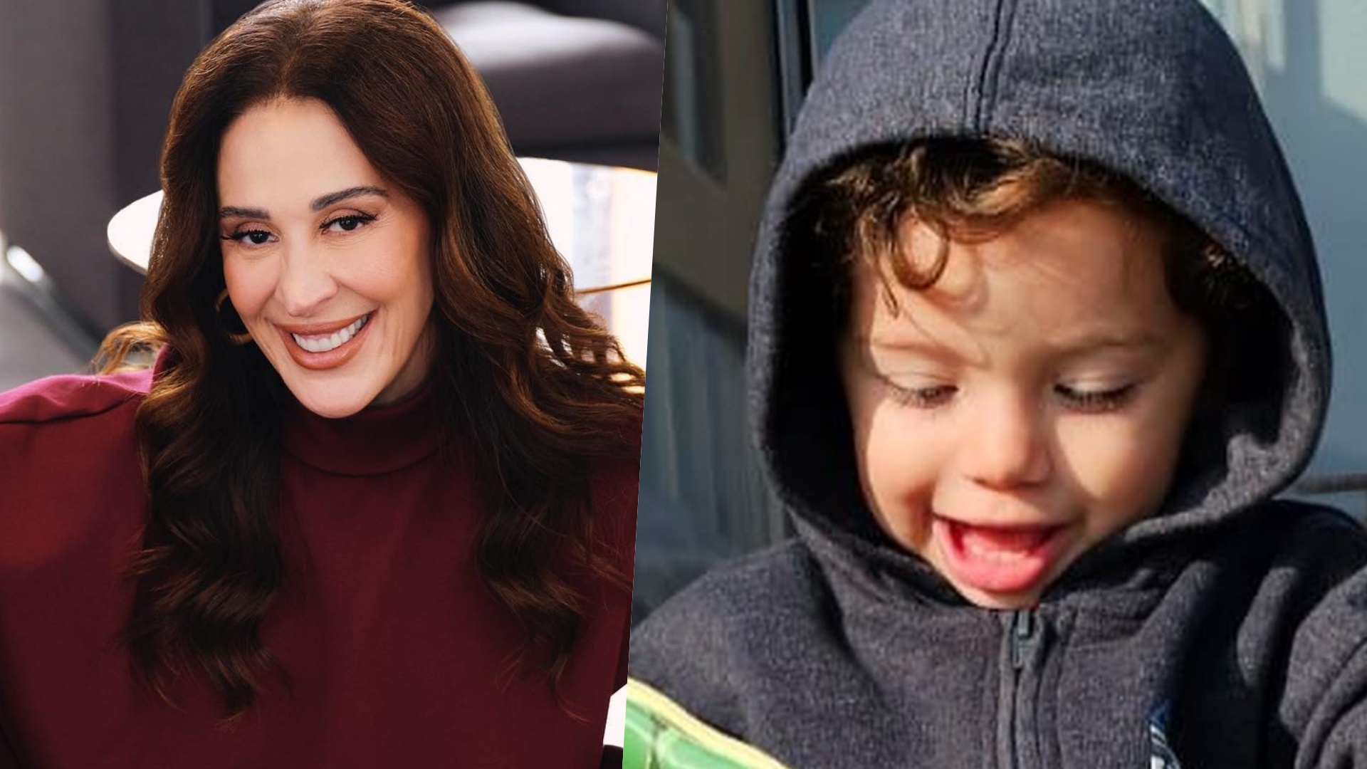 Claudia Raia se derrete ao mostrar o filho caçula com livro: “Estudioso”