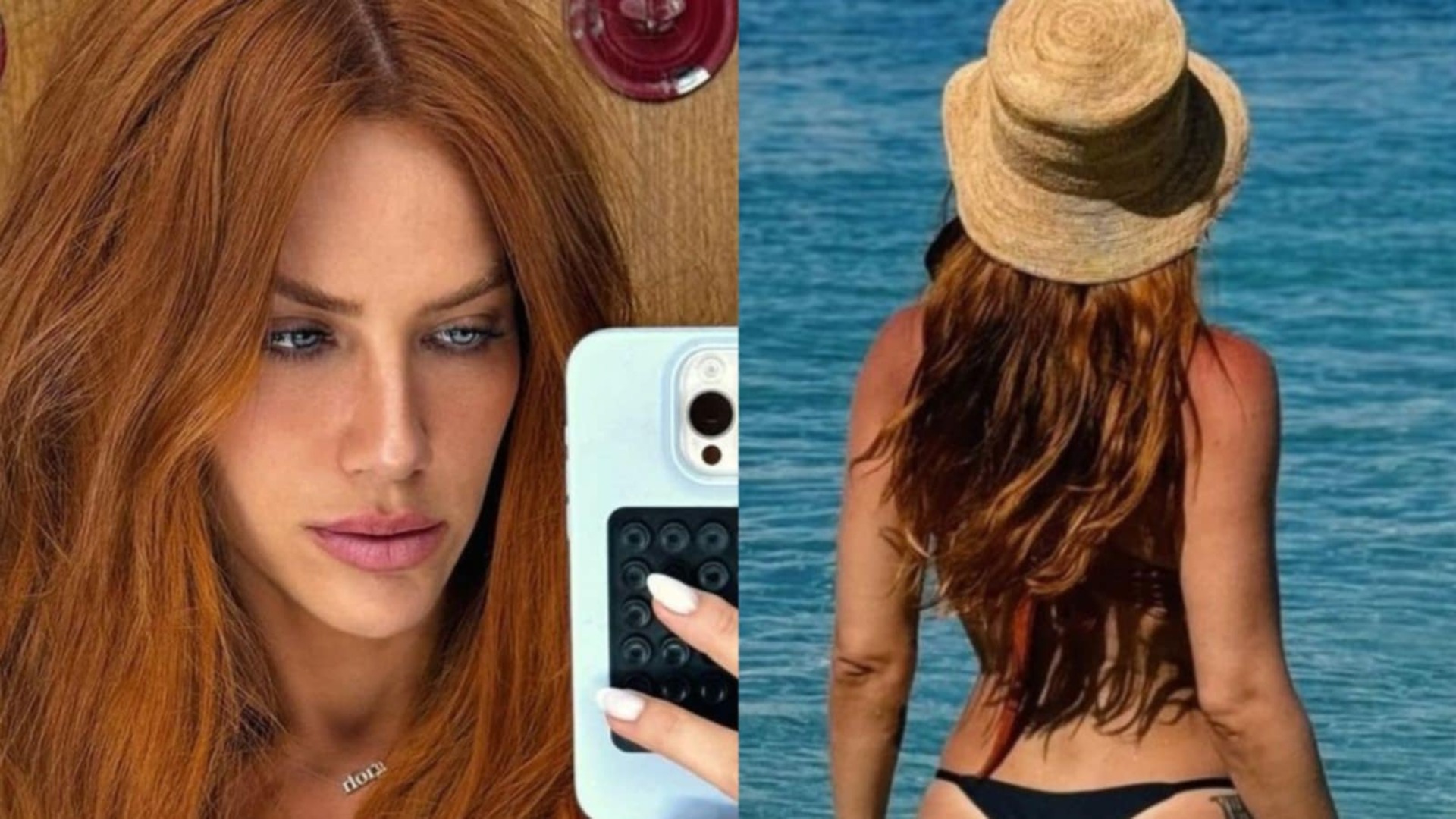 Giovanna Ewbank impressiona com clique de costas na praia