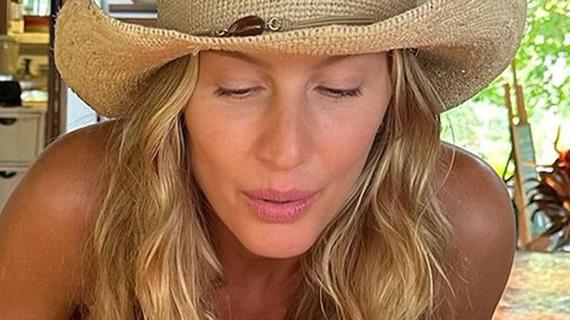 Gisele Bündchen mostra sua festa simples de aniversário com a irmã gêmea