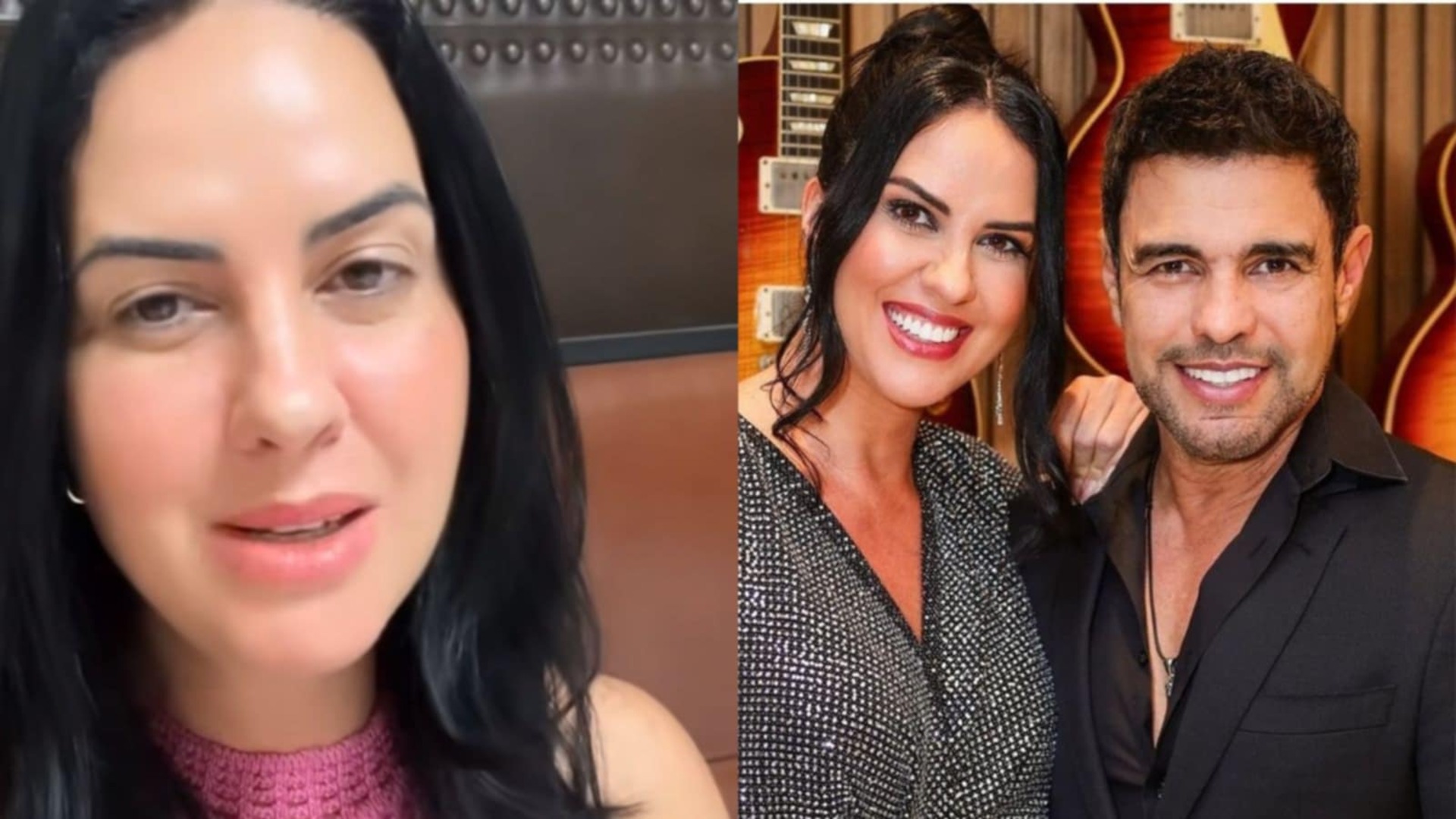 Graciele Lacerda conta qual foi a reação de Zezé ao saber de gravidez