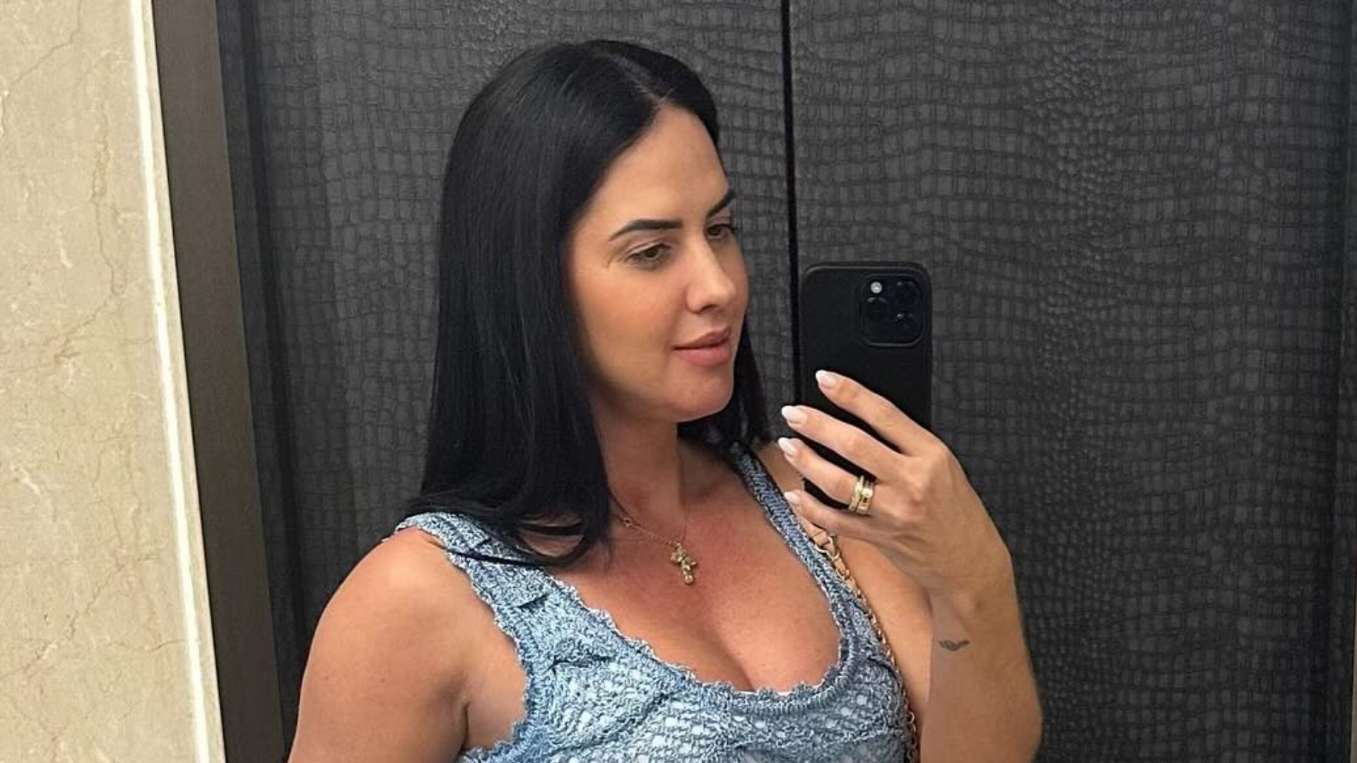 Grávida, Graciele Lacerda exibe primeira imagem ultrassom do filho