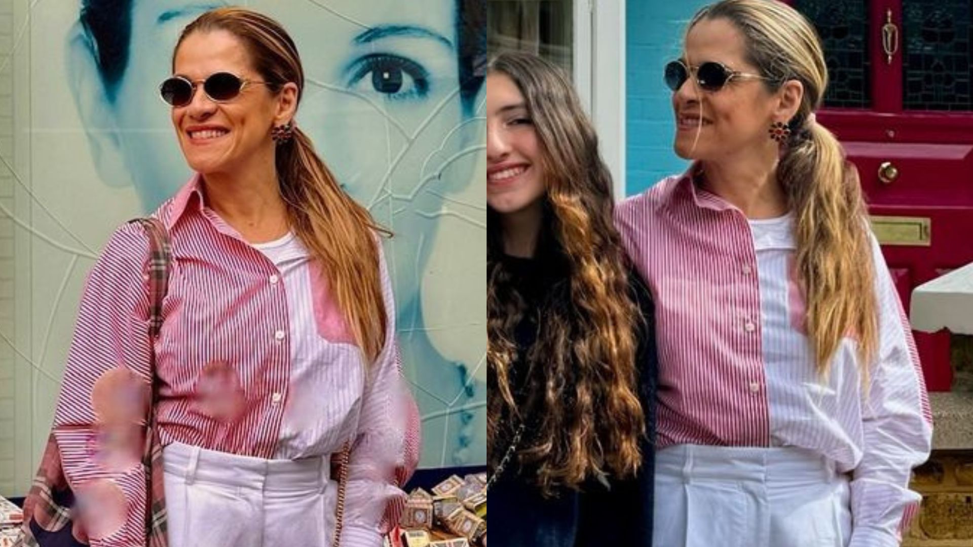 Ingrid Guimarães mostra fotos inéditas de passeio com a filha em Londres