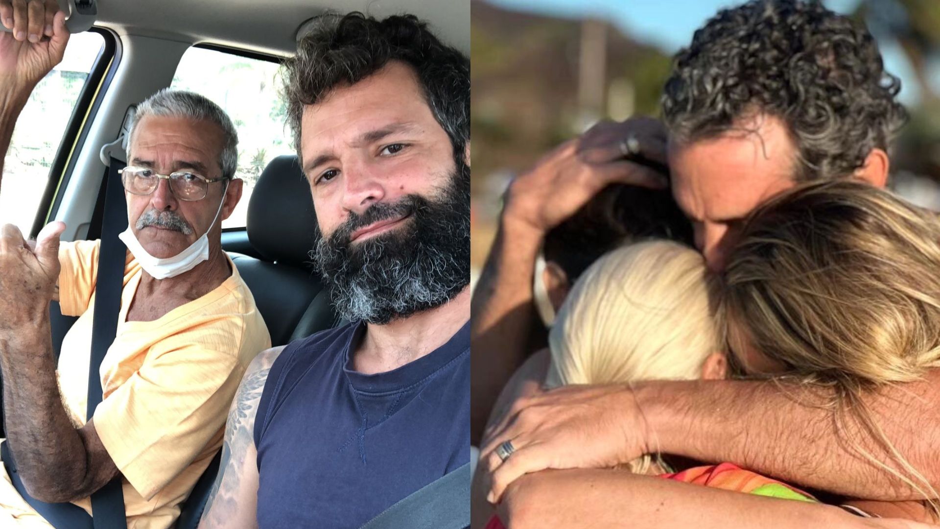 Iran Malfitano faz homenagem emocionante ao pai junto com a família