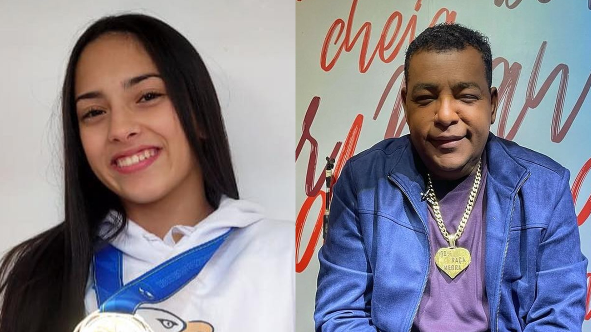 Raça Negra celebra homenagem de Julia Soares em solo de ginástica artística