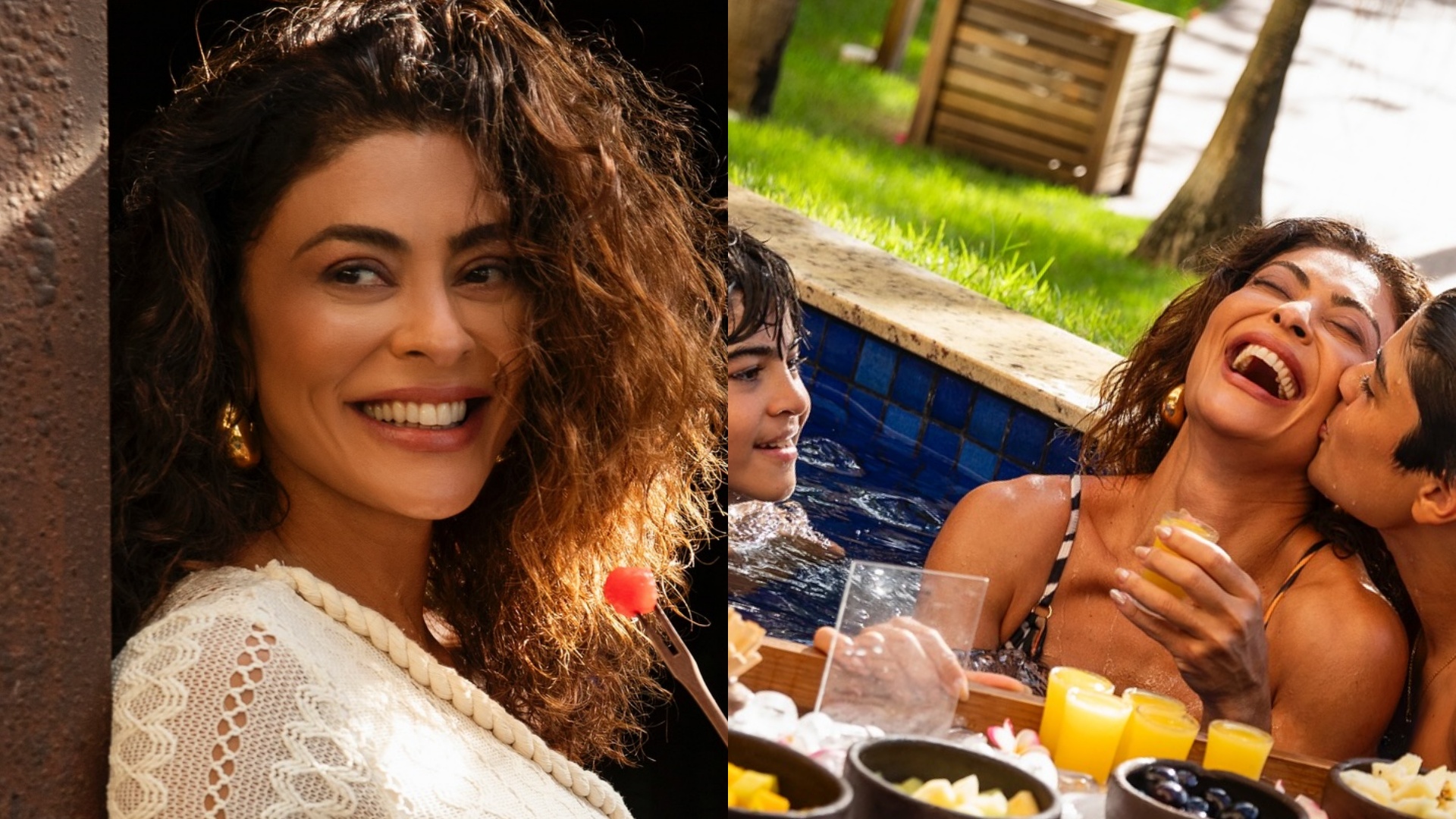 Juliana Paes curte férias ao lado dos filhos: “Baterias recarregadas”