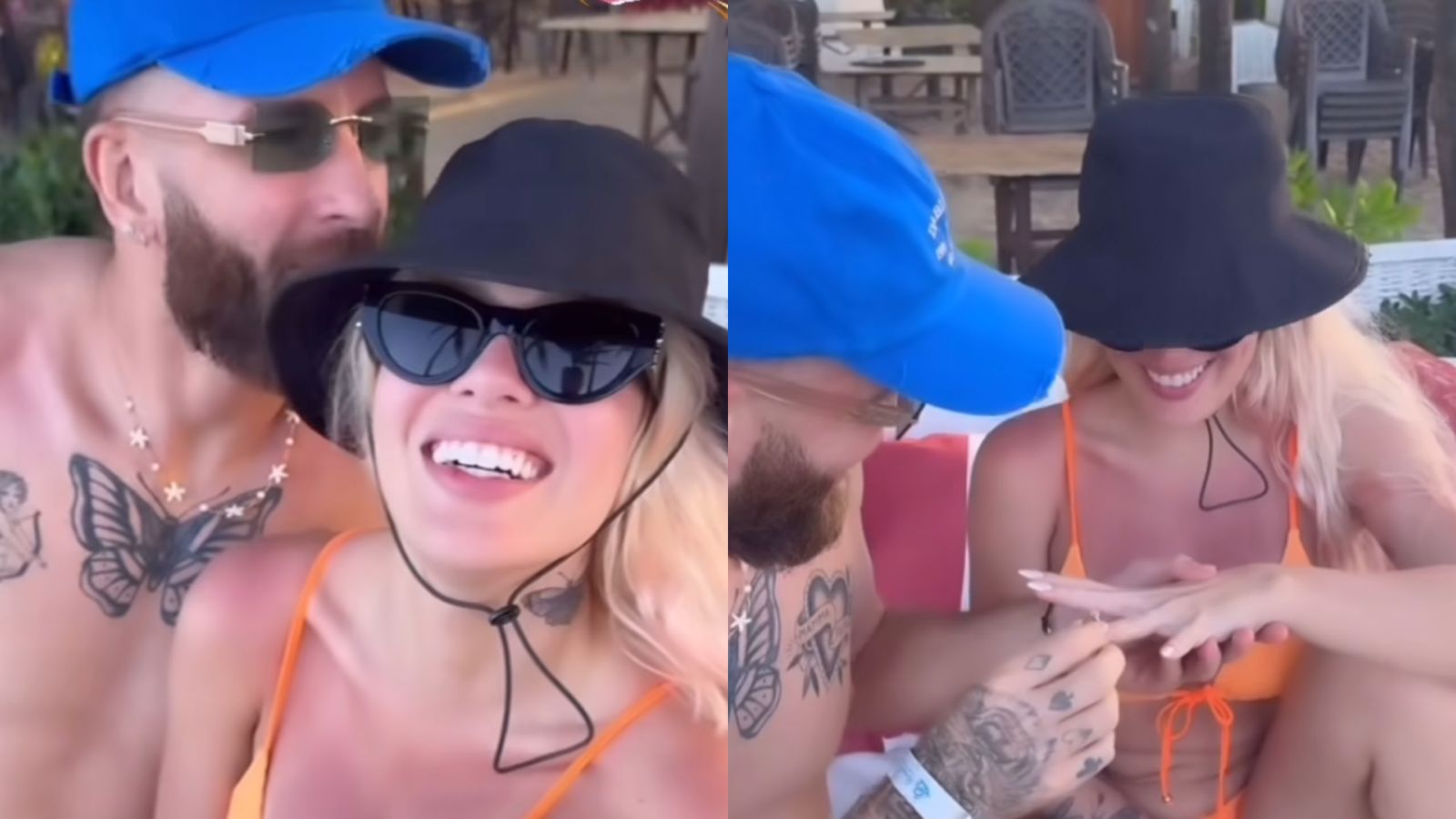 Karoline Lima é pedida em casamento com aliança emprestada: ‘Precisamos’