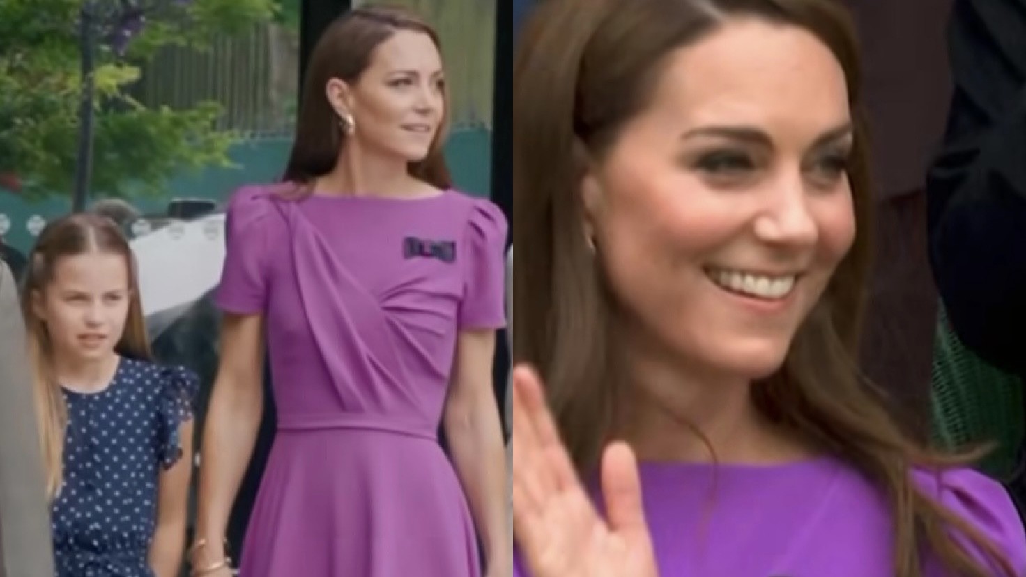 Leitura labial revela reação de Kate Middleton ao ser aplaudida na final de Wimbledon