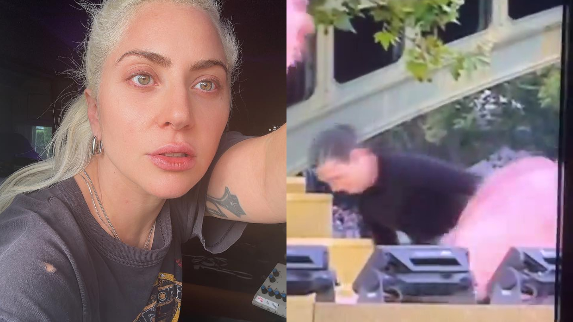 Em show pré-gravado, dançarino de Lady Gaga cai e web reage: ‘Não cortaram?’