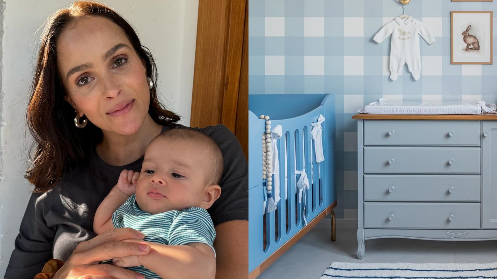 Leticia Cazarré revela detalhes do quarto de Estêvão: “Realização de um sonho”