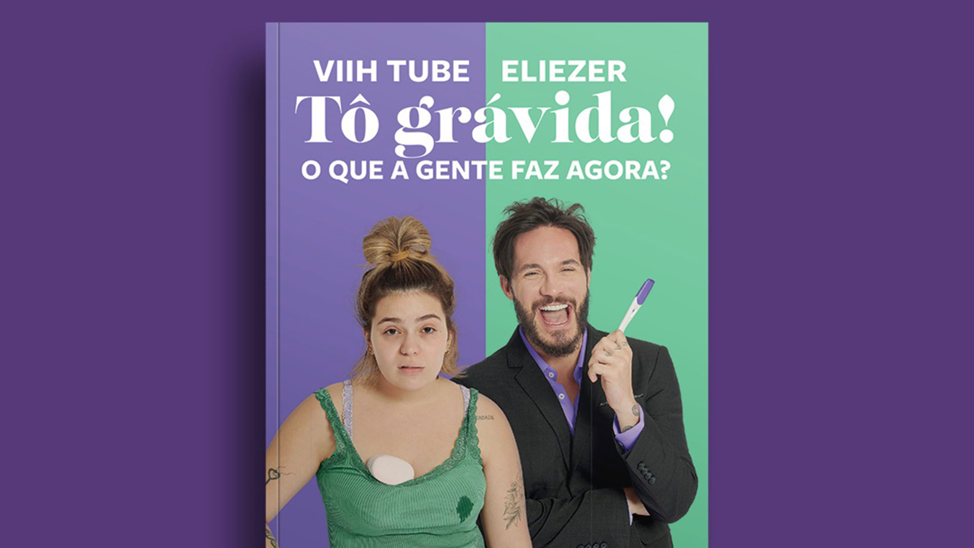 Viih Tube e Eliezer anunciam lançamento de livro sobre parentalidade