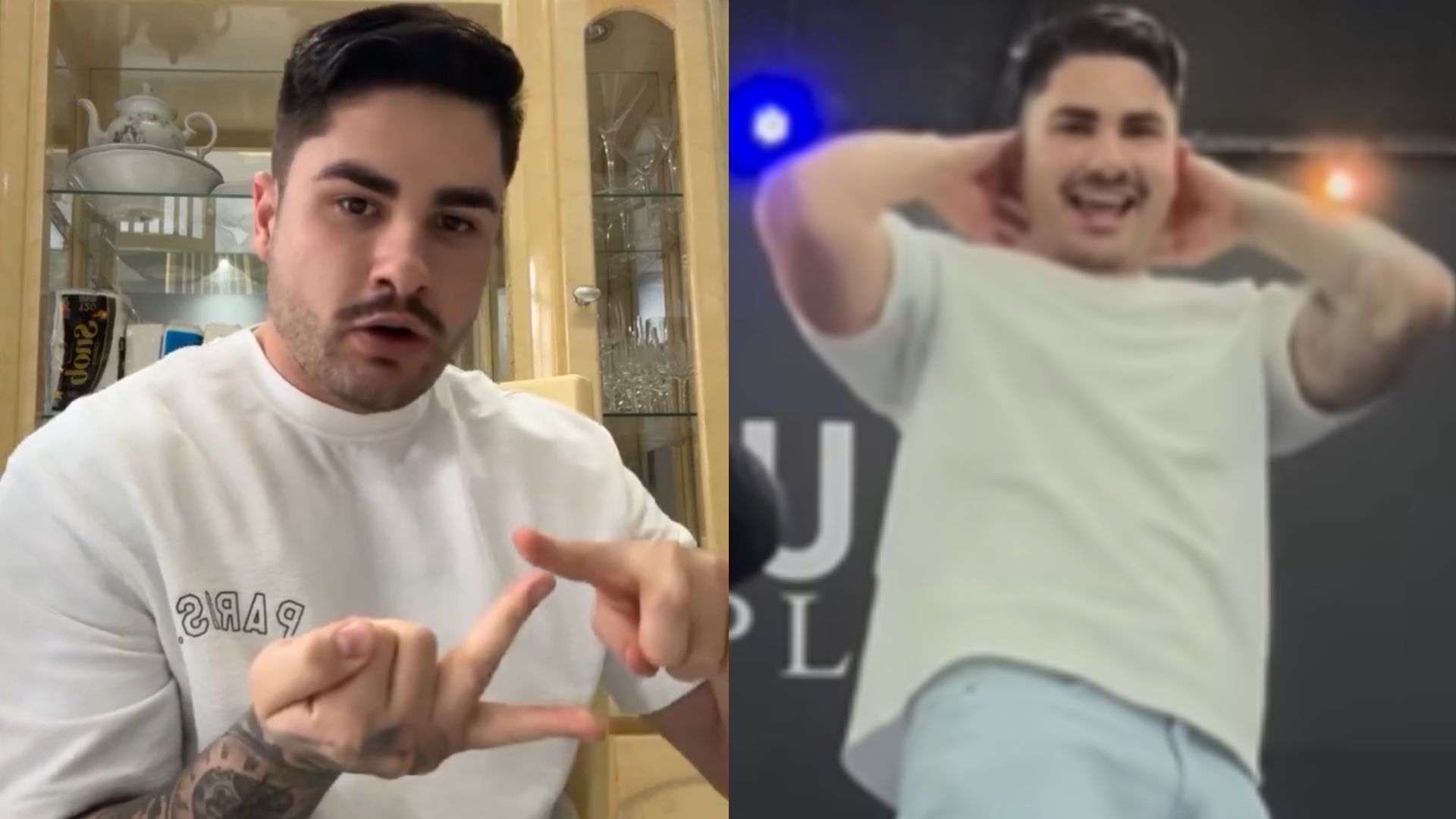 Lucas Souza rebate ataques após vídeo dançando: ‘Não vou mudar’